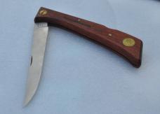 Normark 1970's Folding Filet/Camp Knife Factory Mint Hardwood Handles Top Lock EKA Made Swedenk 