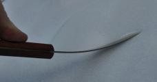 Normark 1970's Folding Filet/Camp Knife Factory Mint Hardwood Handles Top Lock EKA Made Swedenk 