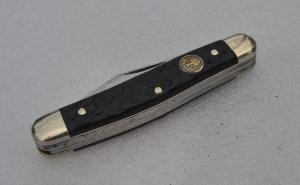 Boker SolingenJigged Black 3 14quot Closed All Blades Loud Snap Both Ways Shield date It To easrly50s