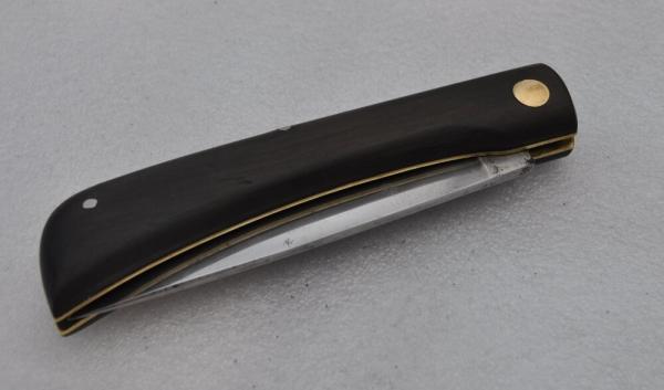 Carl Schlieper Eye Brand Sod Buster 4 3/4" Closed Hardwood Scroll Blade Eye Over Germany Tang Used Carl Schlieper Eye Brand Sod Buster 4 3/4" Closed Hardwood Scroll Blade Eye Over Germany Tang Used