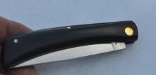 Case Stainless Sod Buster 10 Dot 2138 SS Unused factory Edge Gator Snap 4 5/8" Closed