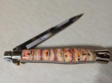 THE ULIMATE 13"CAMPOLIN (PASCOTTO) PICK LOCK WITH ABSOLUTELY UNIQUE AND BEATFIUL MAMMOTH MOLAR .