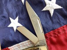 Colonel Coon Premium Stockman Knife w/ Great Stag Handles -NOS