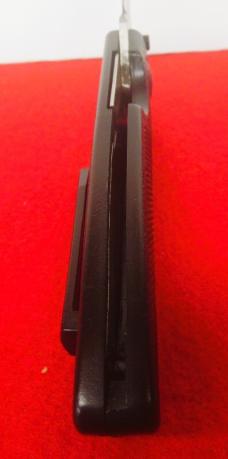 FROST FLYING FALCON 5" PART SERRATED UNUSED BLACK SCALES STAINLESS ROSTFREI