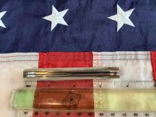 Rare 1997 Bulldog Brand HAND MADE 2 Blade Doctor Knife w/ Mother of Pearl Handles +Blue Snake Etch