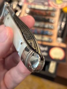 Rare Dagger Blade Decorated Toledo with Sheath