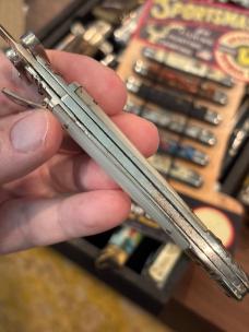 Rare Dagger Blade Decorated Toledo with Sheath