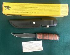 Buck Brahma 117C Stacked Leather 2016 NOS/NIB