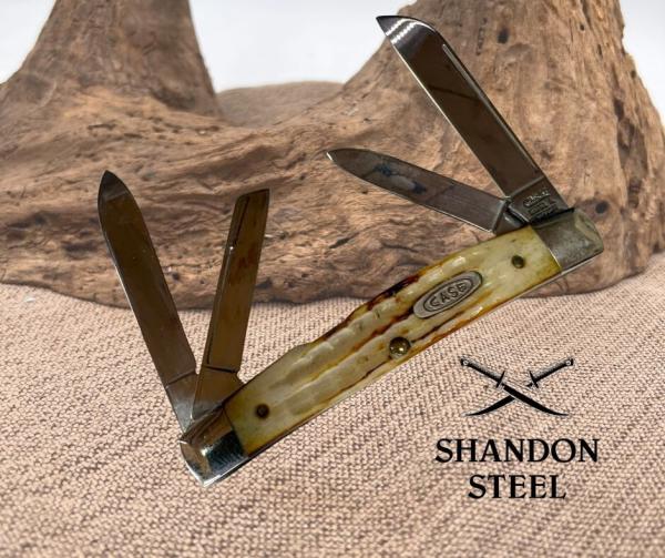 Rare Case XX SC64052 1994 Congress 4 Blade Pocket Knife Second Cut Medium (251)