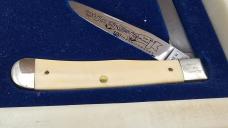 RARE CASE XX JOB CASE 100TH ANNIVERSARY TRAPPER – MASTODON IVORY HANDLES – STUNNING DISPLAY SET