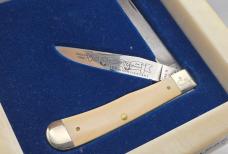 RARE CASE XX JOB CASE 100TH ANNIVERSARY TRAPPER – MASTODON IVORY HANDLES – STUNNING DISPLAY SET