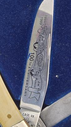 RARE CASE XX JOB CASE 100TH ANNIVERSARY TRAPPER – MASTODON IVORY HANDLES – STUNNING DISPLAY SET