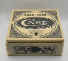 RARE CASE XX JOB CASE 100TH ANNIVERSARY TRAPPER – MASTODON IVORY HANDLES – STUNNING DISPLAY SET