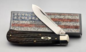 2013 Case XX Buffalo Horn BackPocket Folding Knife Rare Find