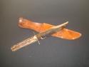Original Bowie Knife 706 York Cutlery Co. Solingen Germany with Sheath