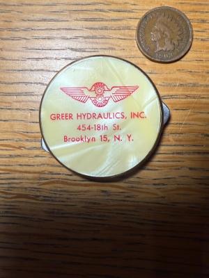 Vintage Ambassador Colonial Advertising Coin Knife