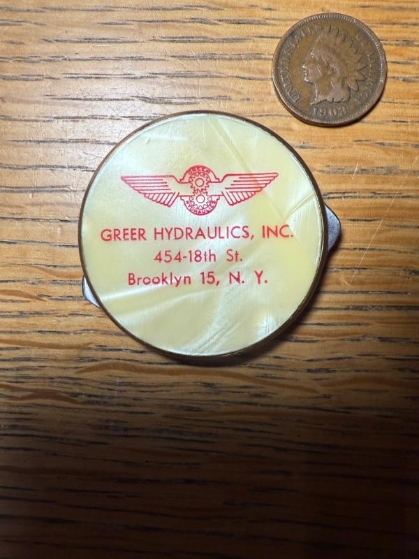Vintage Ambassador (Colonial) Advertising Coin Knife