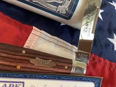 AAPK 2024 Great Eastern, GEC Tidioute Cutlery, 933124 w/ Beautiful Kingwood Handles -NOS
