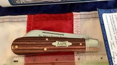 AAPK 2024 Great Eastern, GEC Tidioute Cutlery, 933124 w/ Beautiful Kingwood Handles -NOS
