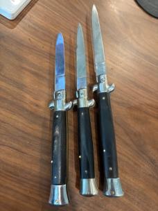 One Vintage 11” and two 9” Stiletos
