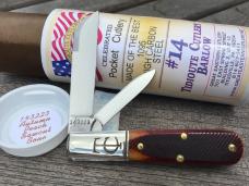 Great Eastern Cutlery 143223 TC Barlow Autumn Peach Sawcut Bone