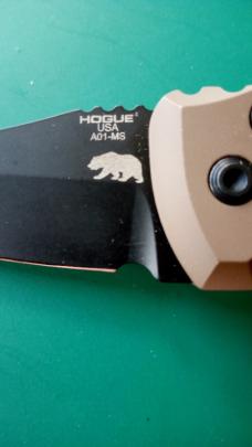 Hogue Elishewitz A01-Microswitch AUTO Folding Knife CPM-154 Cerakote Blade Made in U.S.A. New