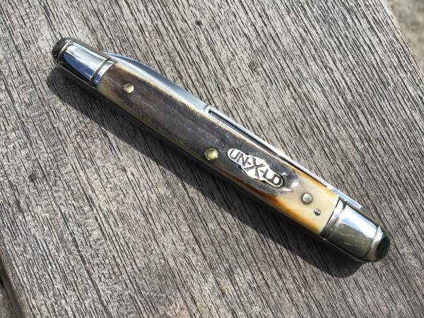 Great Eastern Cutlery Northfield 892210LP Riverboat Gambler Burnt Stag #30 / 50 Great Eastern Cutlery Northfield 892210LP Riverboat Gambler Burnt Stag #30 / 50