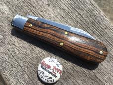 Great Eastern Cutlery 862123 River Town Single Jack Exotic Mexican Bocote Wood