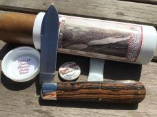 Great Eastern Cutlery 862123 River Town Single Jack Exotic Mexican Bocote Wood