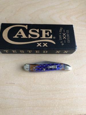 Case Peanut Butter and Jelly Bone Single Blade Peanut