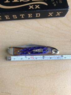 Case Peanut Butter and Jelly Bone Single Blade Peanut 