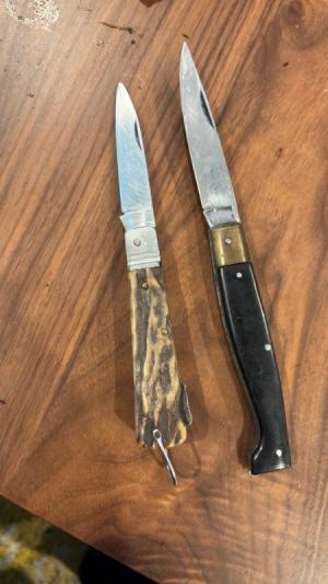 Virginia and Ausonia Italian knives
