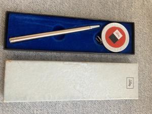 Vintage RARE, PARKER Telescopic POINTER/LUFKIN Tape Measure, Lilly Gift Set MIB