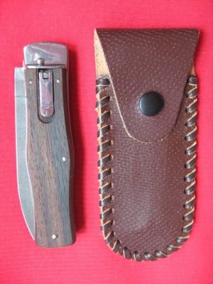Early MIKOV Dagger Blade Switchblade Knife with Sheath