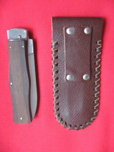 Early MIKOV Dagger Blade Switchblade Knife with Sheath