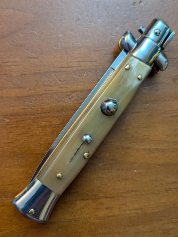 GIOVANNI BELTRAME NEW 9" 23CM BRAZILIAN HONEY HORN STILETTO...NEW