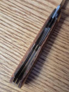 Great Eastern Cutlery 73 Scout Trapper, African Blackwood, Brand New, 735221, 1095 Carbon, Nice!