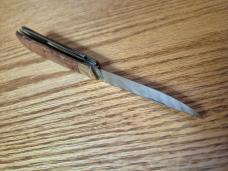 Great Eastern Cutlery 73 Scout Trapper, African Blackwood, Brand New, 735221, 1095 Carbon, Nice!