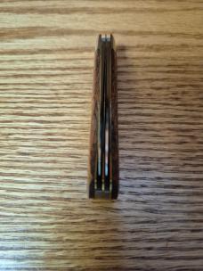 Great Eastern Cutlery 73 Scout Trapper, African Blackwood, Brand New, 735221, 1095 Carbon, Nice!