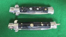 LOT of 2 STILETTOS One JAPAN Stainless Steel Pick Lock, One Stiletto Brand Kit Knife 