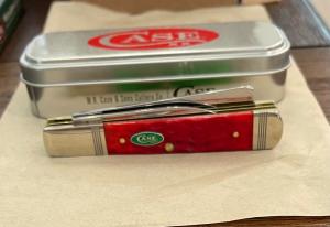 Case XX Magicians Razor RedGreen new in original gift tin