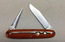 Rare Early Schrade Cut Co with Awl Punch Blade '06 '07 Patent 