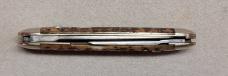Rare Early Schrade Cut Co with Awl Punch Blade '06 '07 Patent Jigged Bone 