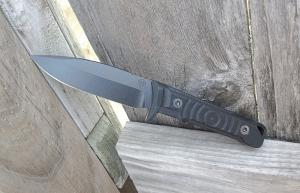 Medford Mizuchi Fixed Blade Knife Black G-10 Black 20CV Blade Kydex Sheath - New