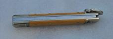 Hubertus Henning Riter Special 12 Size Yellow Micarta Mint File Work Nickel Liners And Solid Bolster