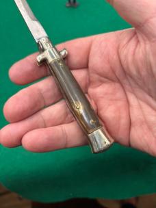 CHEAP AS CHIPS! Vintage 7” INOX in Pill Stamped Picklock Stiletto 1950’s