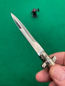 CHEAP AS CHIPS! Vintage 7” INOX in Pill Stamped Picklock Stiletto 1950’s