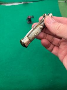 CHEAP AS CHIPS! Vintage 7” INOX in Pill Stamped Picklock Stiletto 1950’s