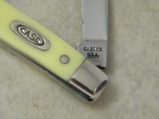 Case XX USA 3233 Yellow 6 Dot Pen Knife c. 1974