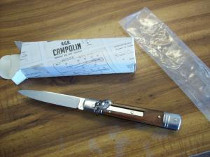 AGA Campolin 8quot Lever Maniago Italy GO-55020-CW Rosewood UNUSED WBox
